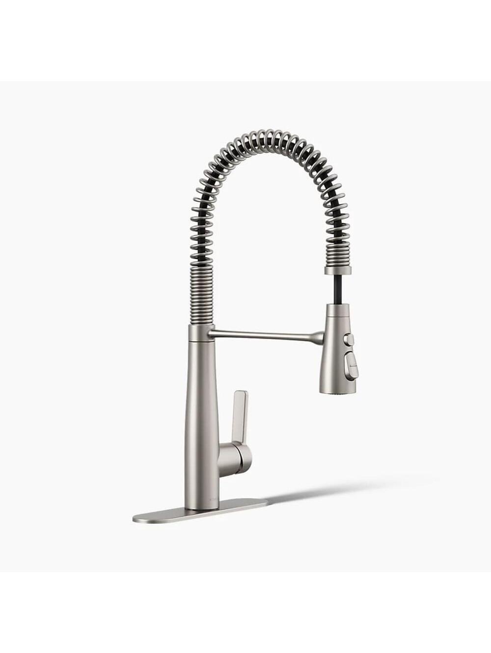 Kohler Vind Semi-Pro Pull-down Kitchen Sink Faucet Stainless
